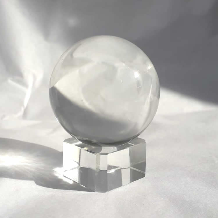 40mm Diameter Clear Crystal Ball