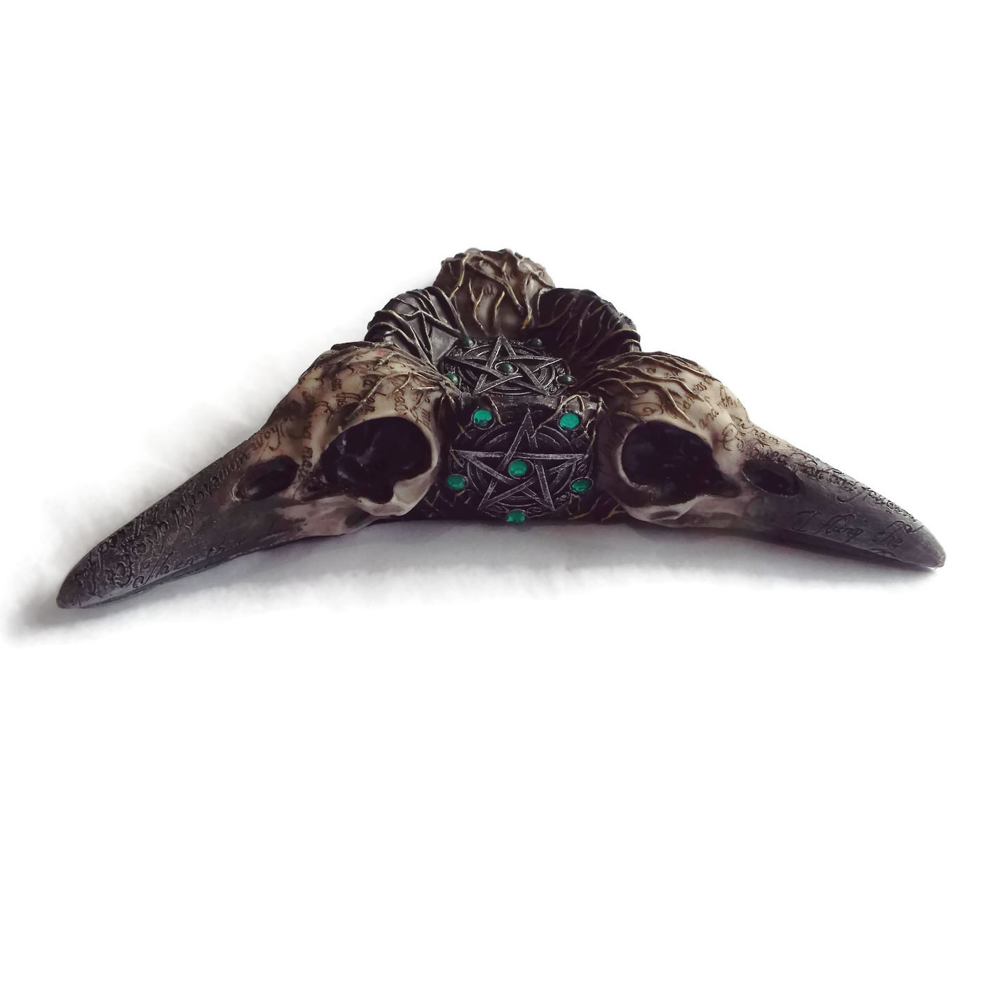 Raven Skull Stand for Crystal Ball