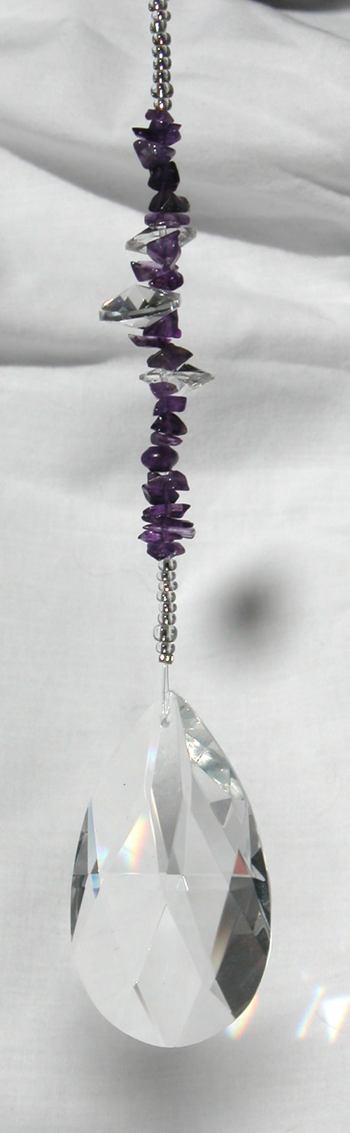 Harmony Crystal Cascade with Amethyst