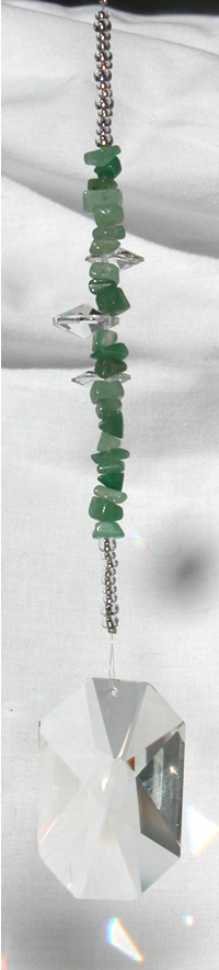 Prosperity Crystal Cascade with Green Aventurine