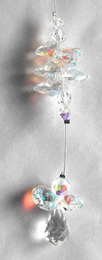 AB Angel Swarovski Crystal Cascade