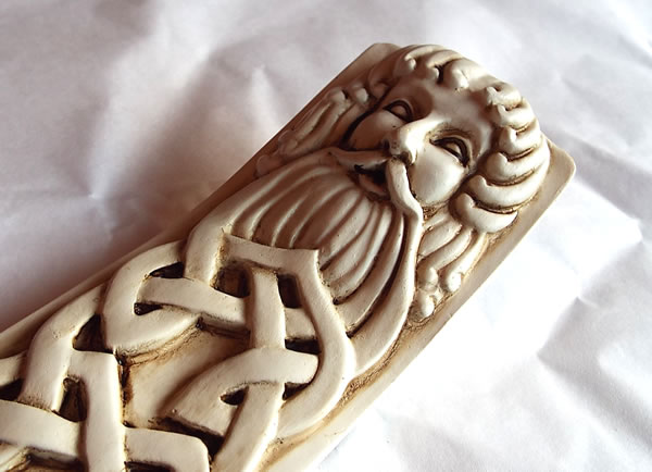 Celtic Man Incense Holder Detail