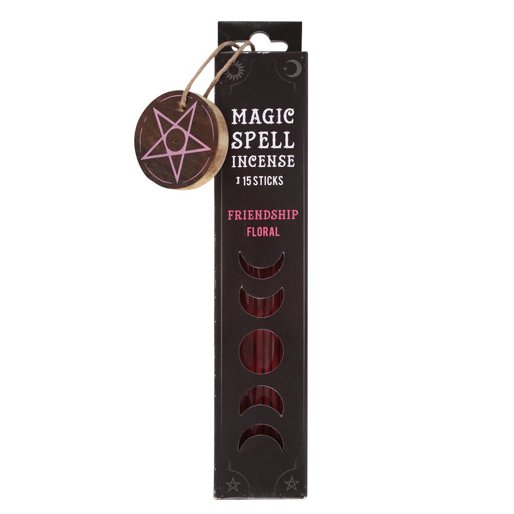 Magic Spell Friendship Incense Sticks with Wooden Incense Holder
