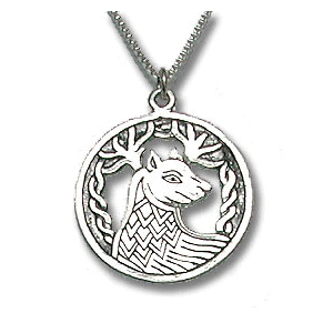 Sterling Silver Celtic Birth Charm - Alban Elfed