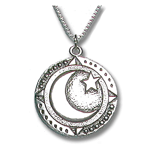 Sterling Silver Celtic Birth Charm - Heulsaf Y Gaef