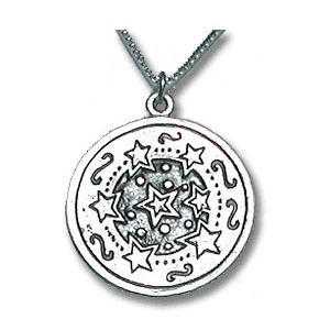 Sterling Silver Celtic Birth Charm - Twr Tewdws