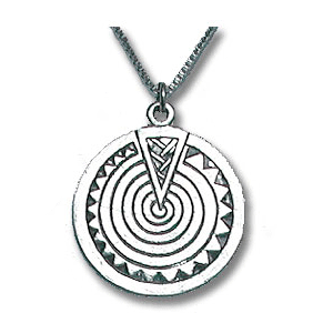 Sterling Silver Celtic Birth Charm - Heulsaf Yr Haf