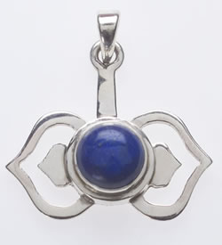 6th Chakra Sterling Silver Pendant