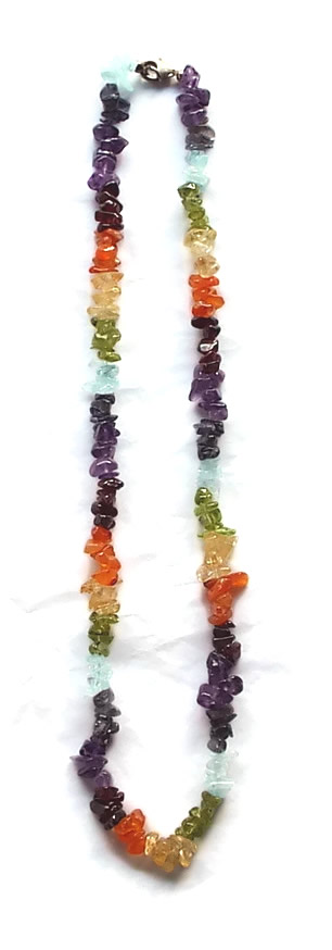  Gemstone Chakra Necklace