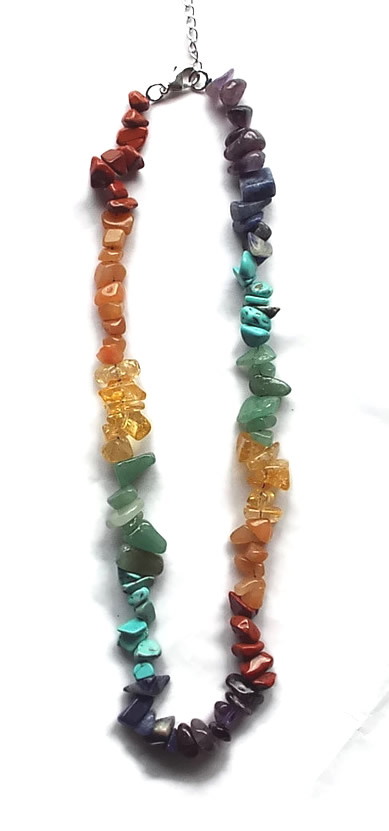 Gemstone Chunky Chakra Necklace