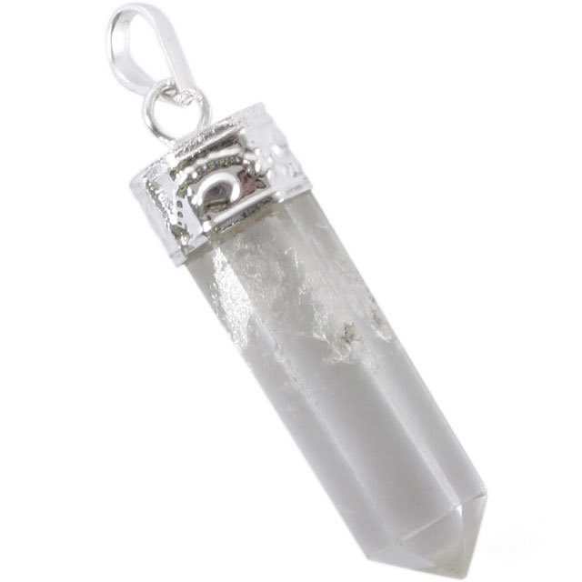 Quartz Crystal Point Pendant