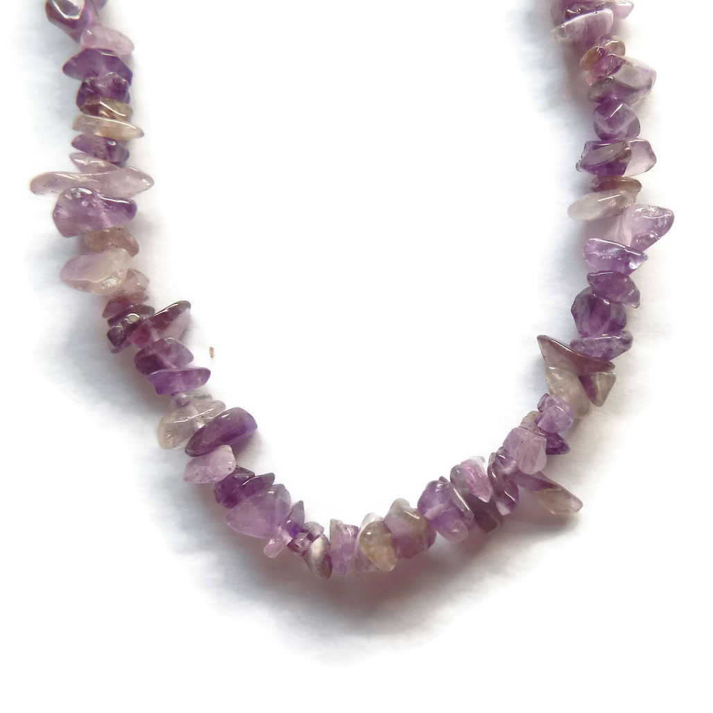 Amethyst Chip Necklace