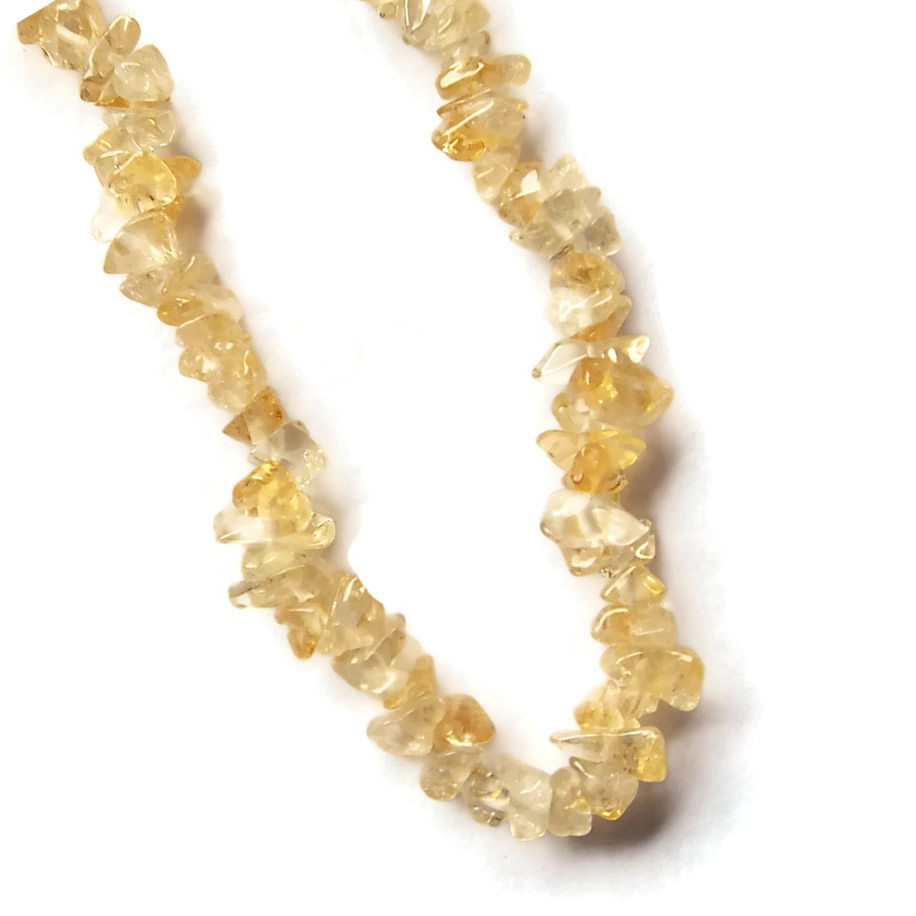 Citrine Chip Necklace