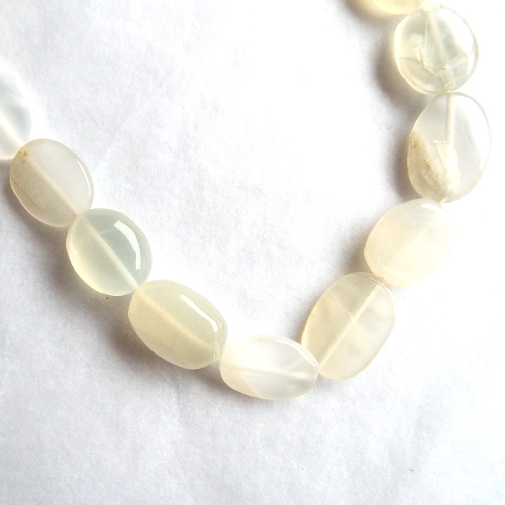 Moonstone Bead Necklace