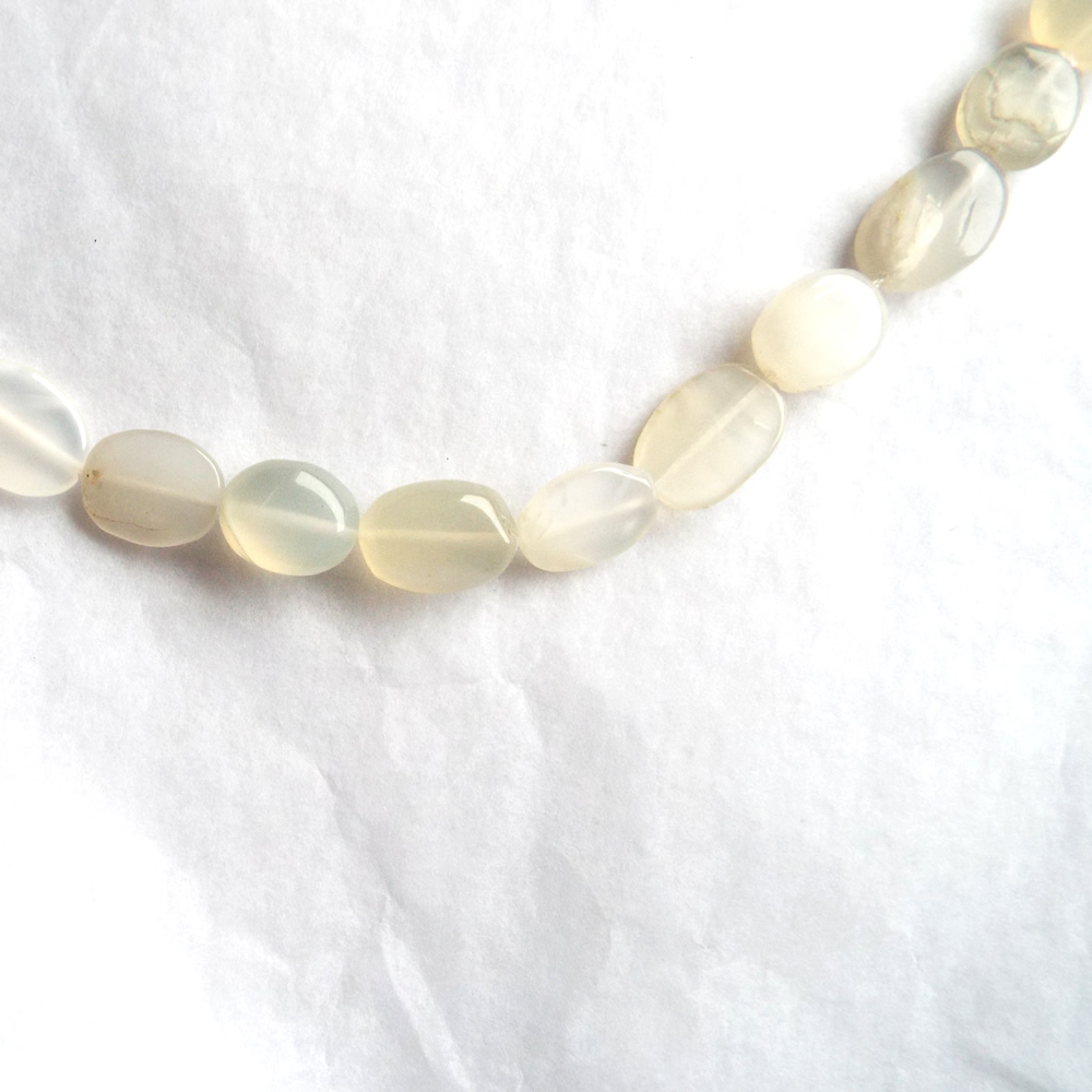 Moonstone Bead Necklace