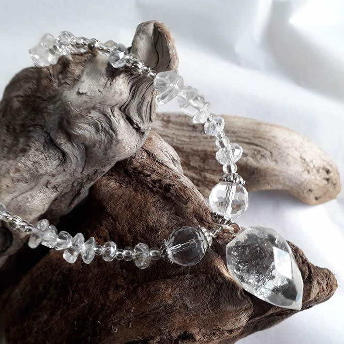 Rock Quartz Necklace