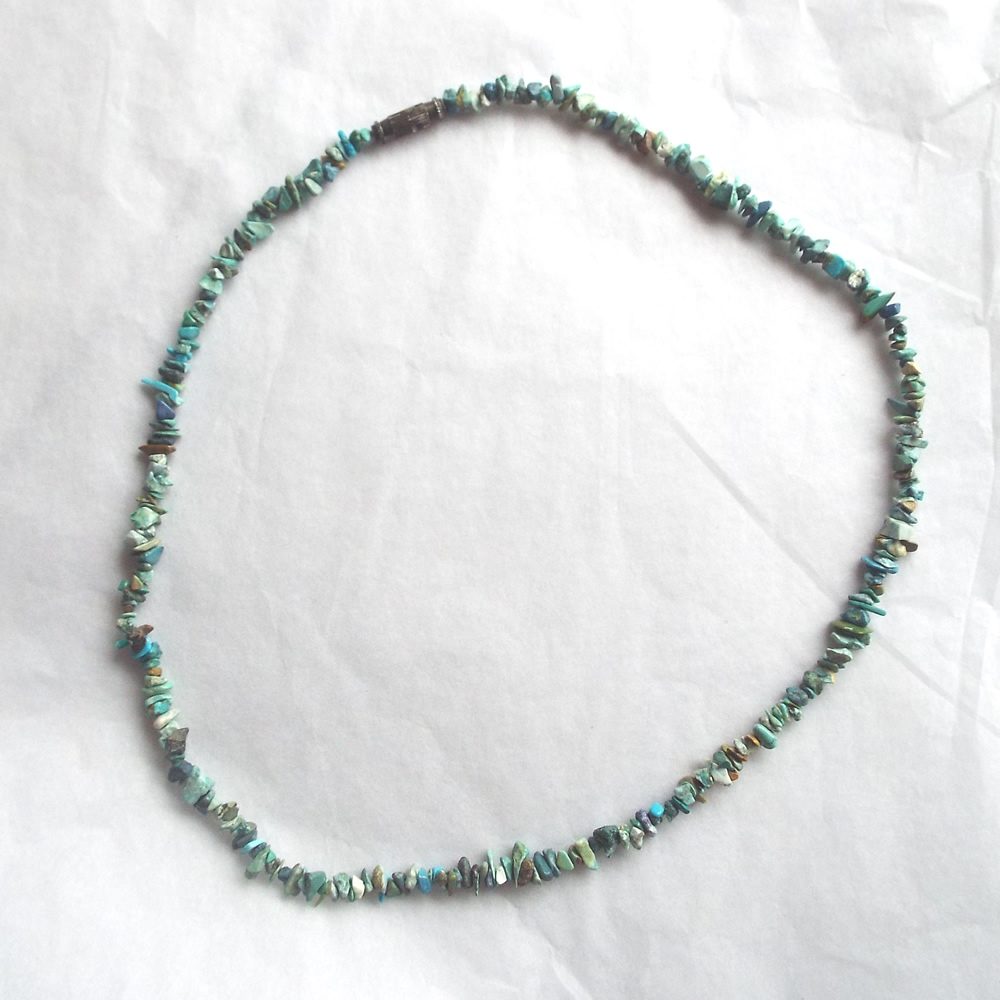 Turquoise Chip Necklace