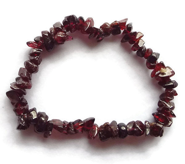 Garnet Gemstone Bracelet