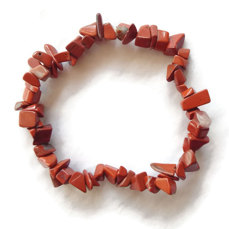 Red Jasper Gemstone Bracelet