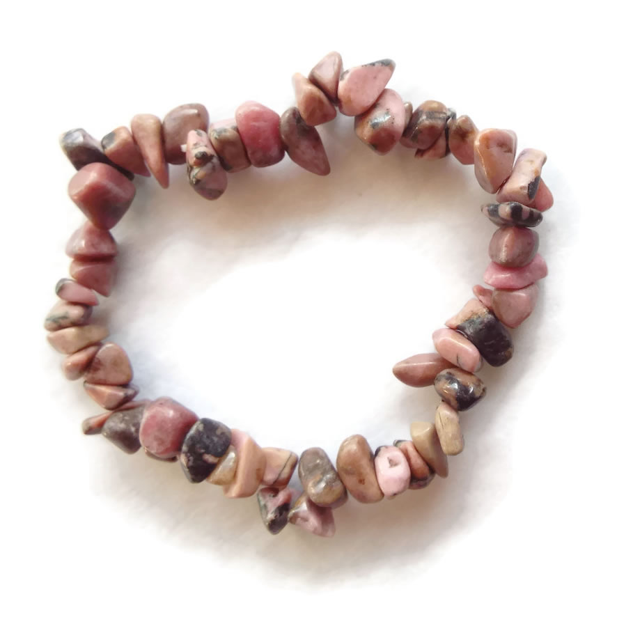 Rhodonite Gemstone Bracelet