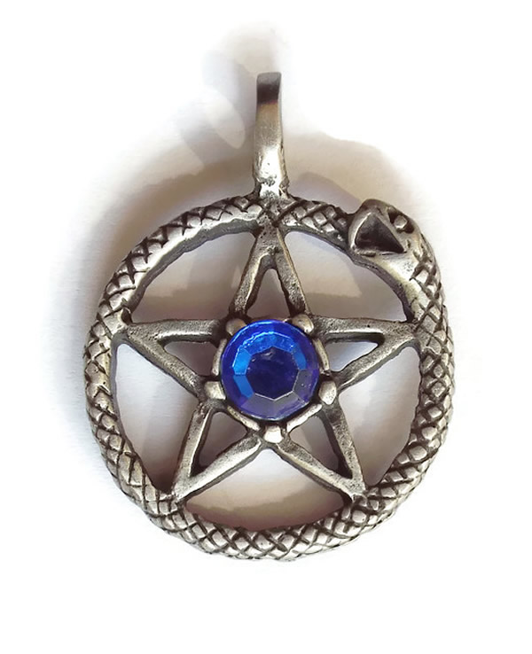 Orouboros Pentacle Pendant