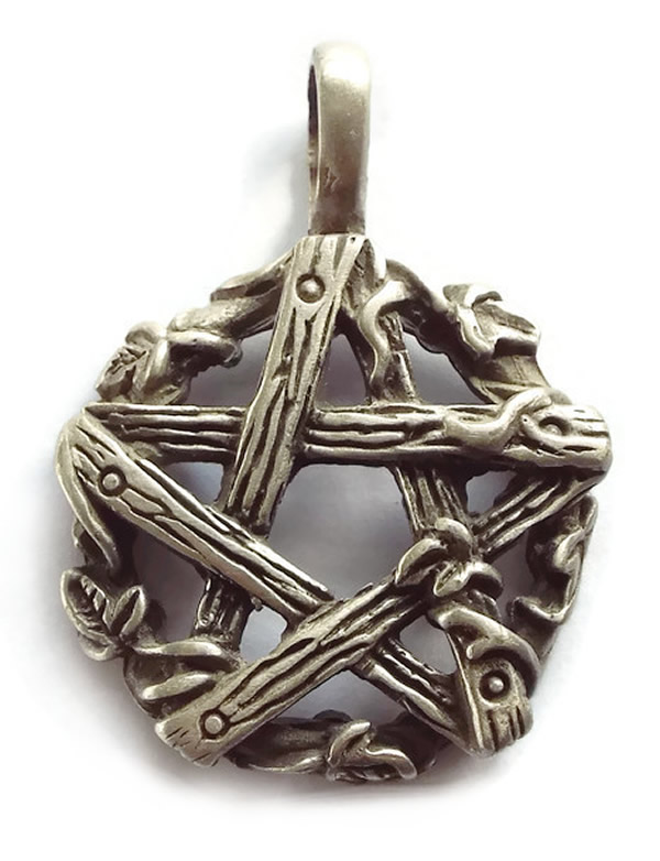 Wreath Pentacle Pendant