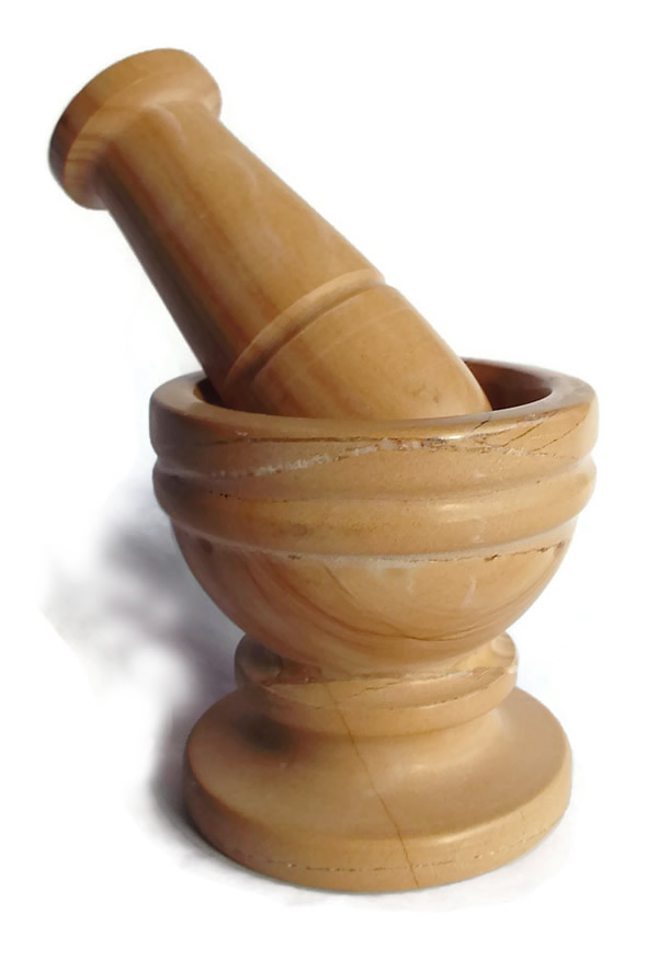 Burma Teak Pestle and Mortar