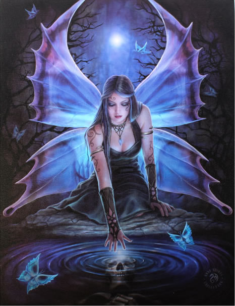 Anne Stokes Immortal Flight Wall Art Canvas