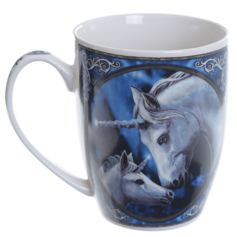 Sacred Love Unicorn China Mug