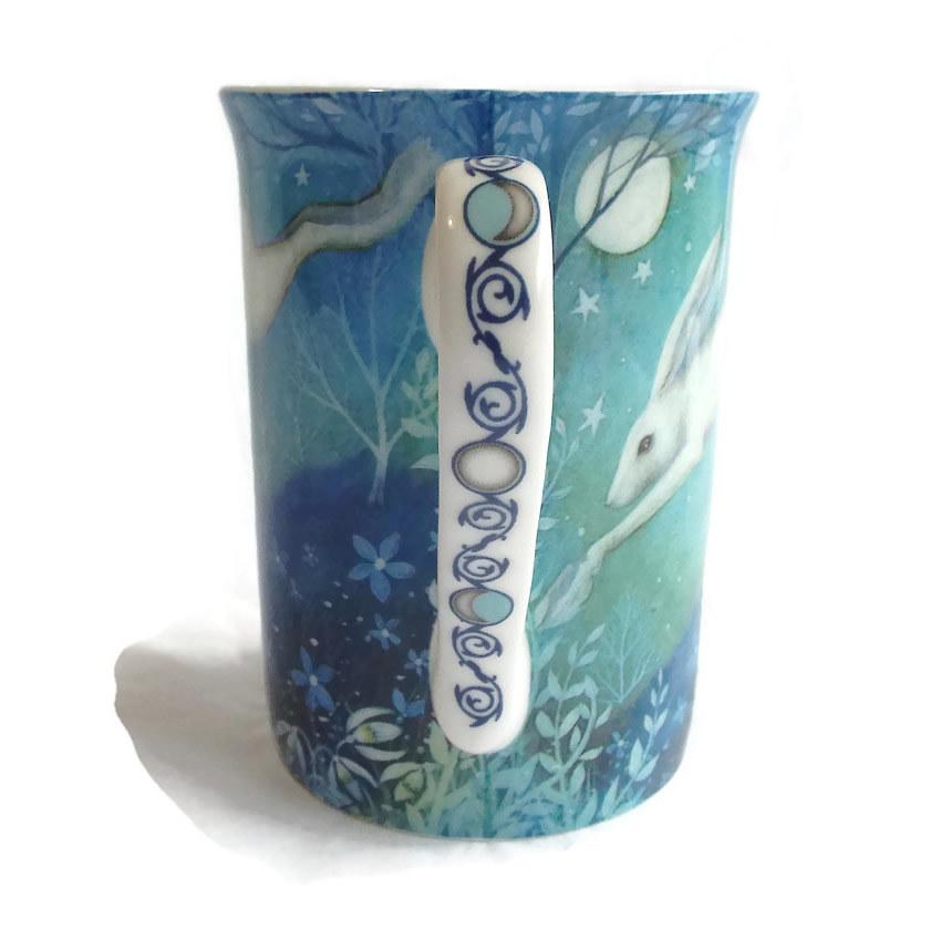 Moonlight Hare China Mug China Mug Multi View