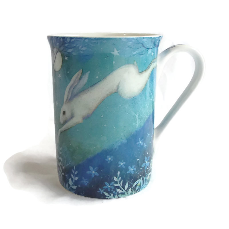 Moonlight Hare China Mug China Mug Multi View