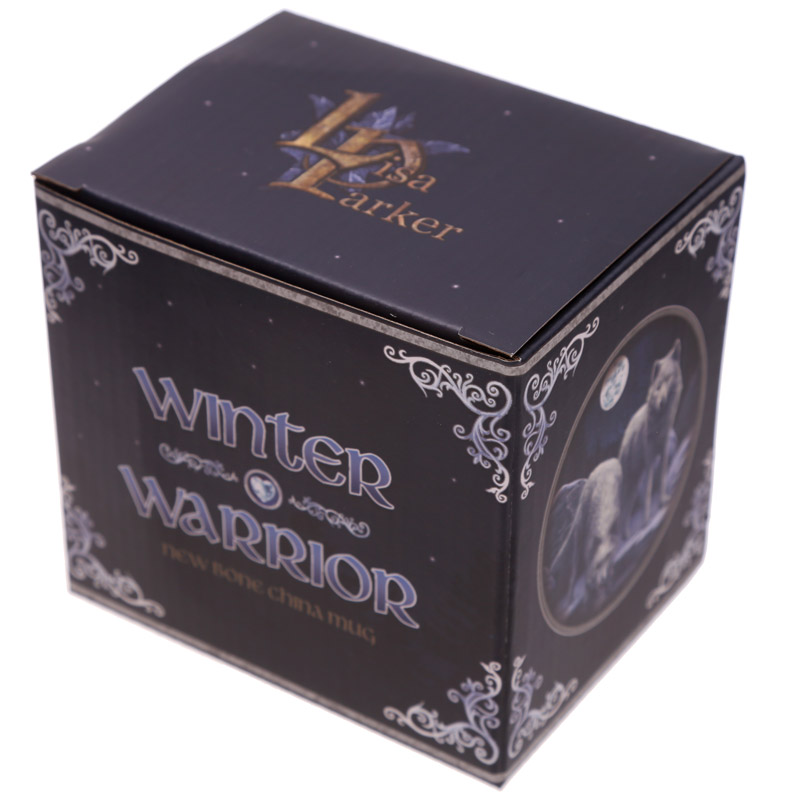Winter Warrior China Mug Side View