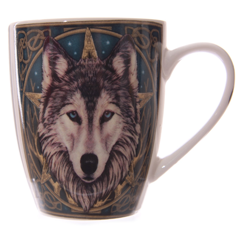 Wolf Face China Mug