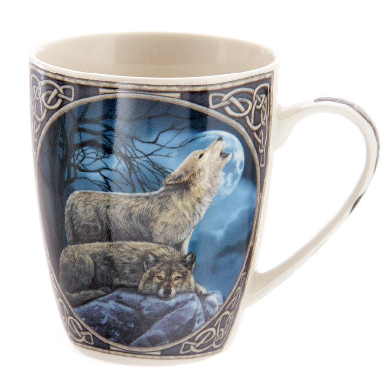 Wolf Pair China Mug