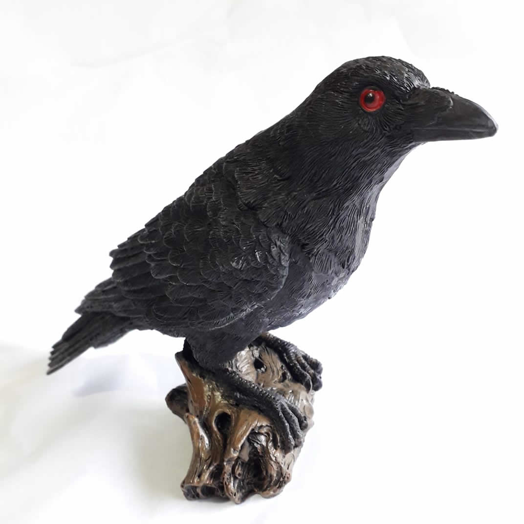 Raven Figurine