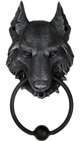 Wolf Door Knocker