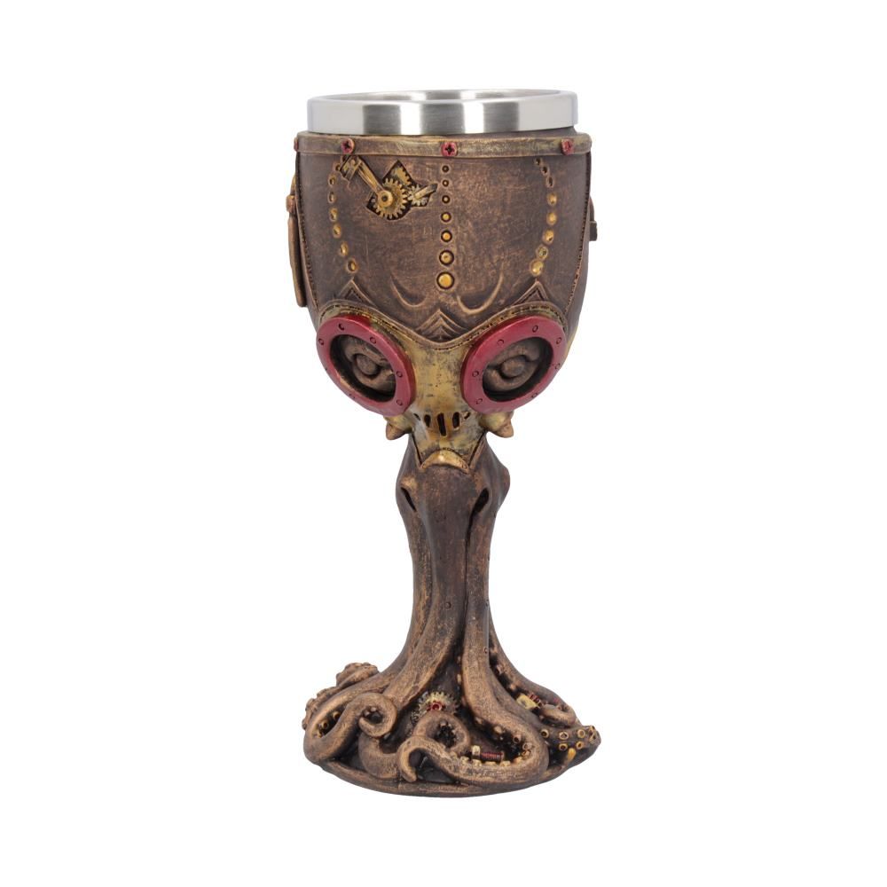 Mechanical Cephalopod Steampunk Octopus Goblet