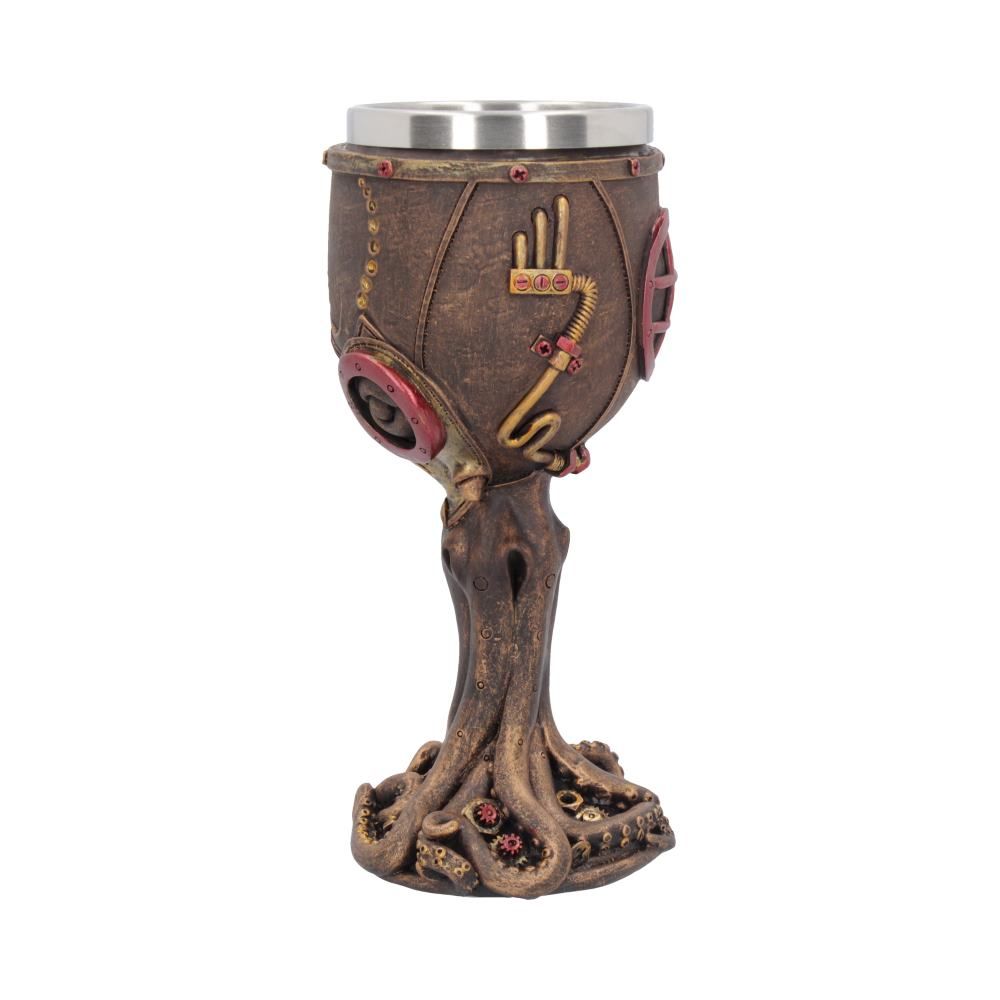 Mechanical Cephalopod Steampunk Octopus Goblet