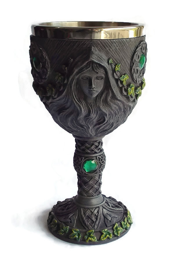 Triple Goddess Ivy Goblet