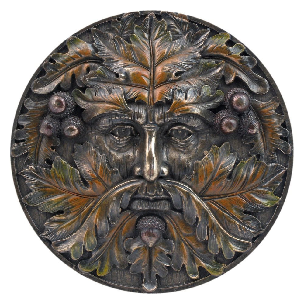 Autumn Green Man Plaque