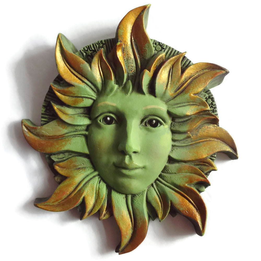 Solstice Green Man Plaque