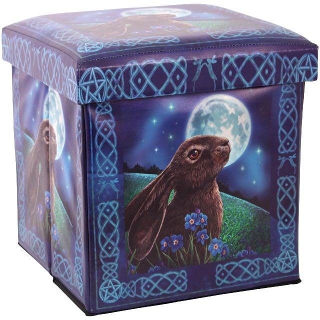 Moonlight Hare Storage Stool