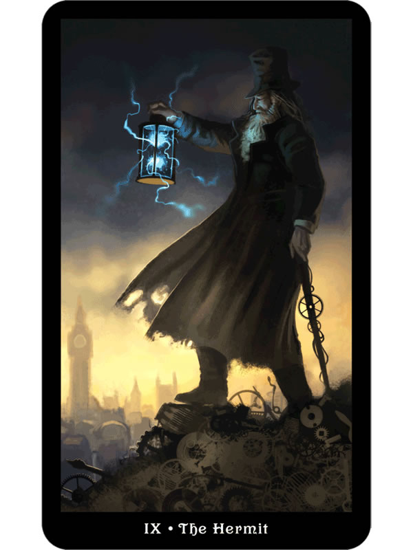 Steampunk Tarot Hermit