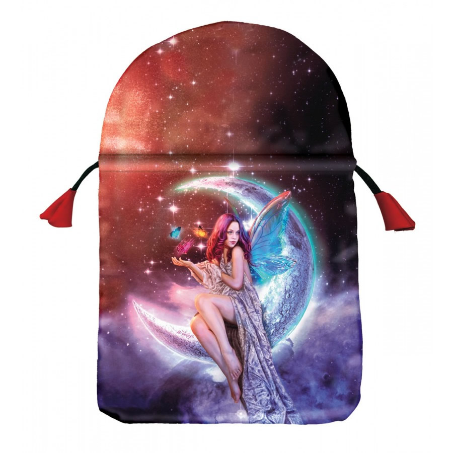 Moon Fairy Satin Bag for Tarot and Oracle Cards