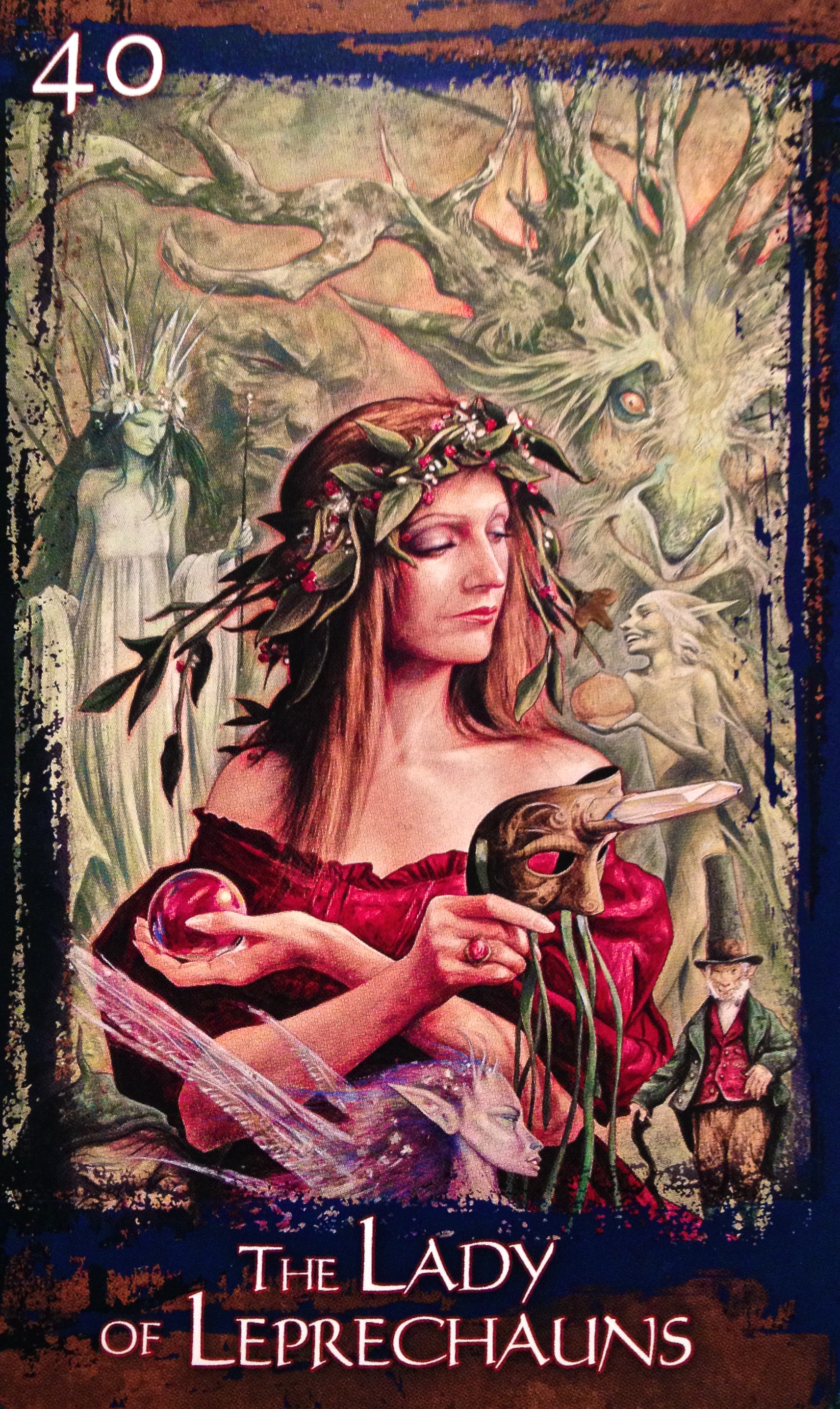 Heart of Faerie Oracle Lady Leprachauns