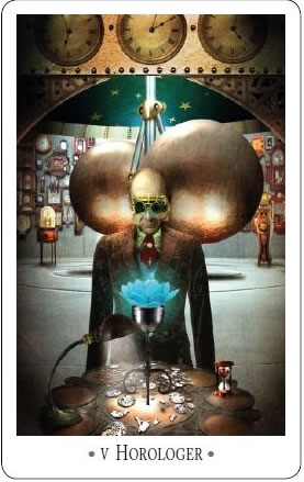 The Steampunk Tarot Box Set Horologer