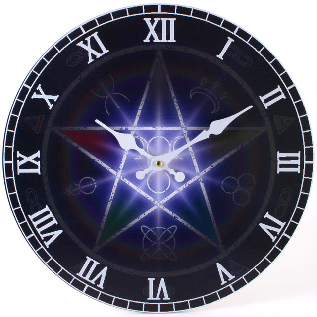 Pentagram Wall Clock