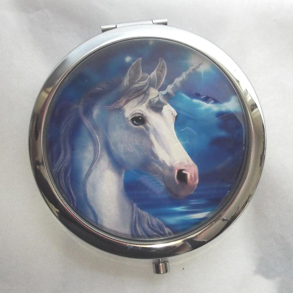 Unicorn Handbag Mirror