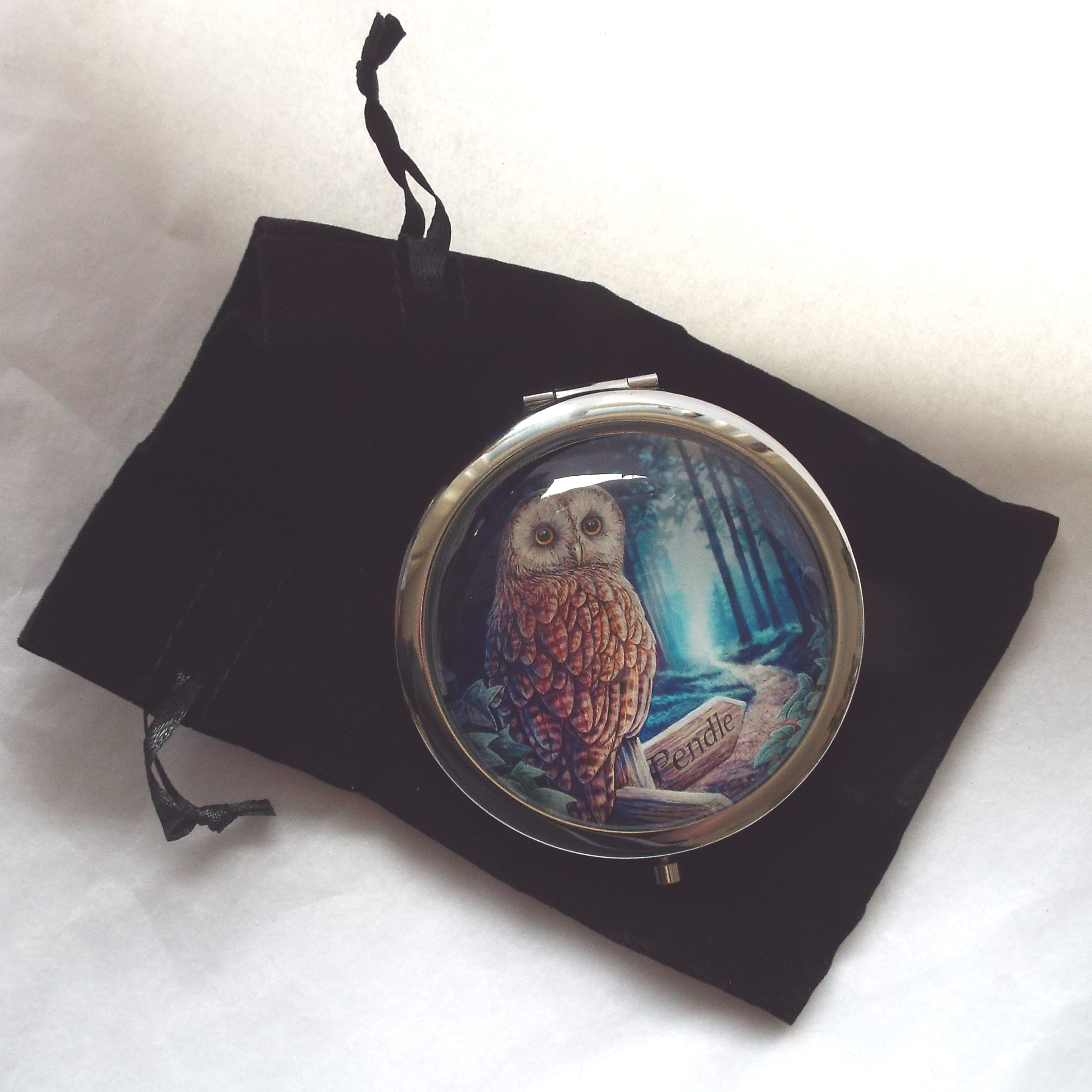 Way of the Witch Owl Handbag Mirror