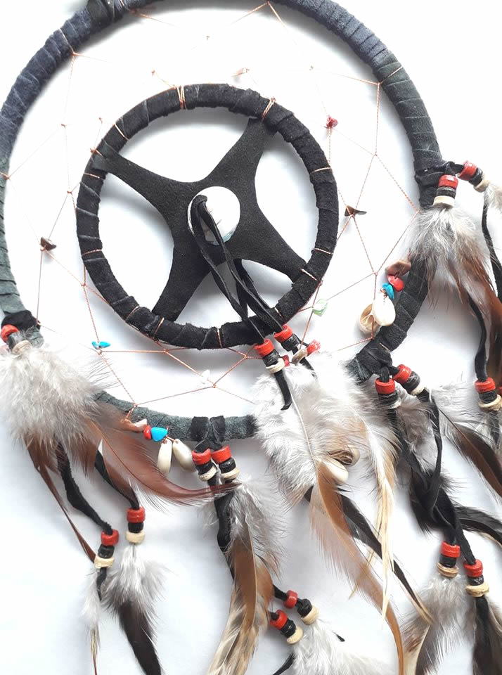 Black Shells Dreamcatcher